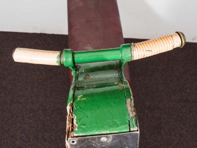 ART DECO ERA ORIGINAL PAINT MOTORCYCLE CAROUSEL SEAT