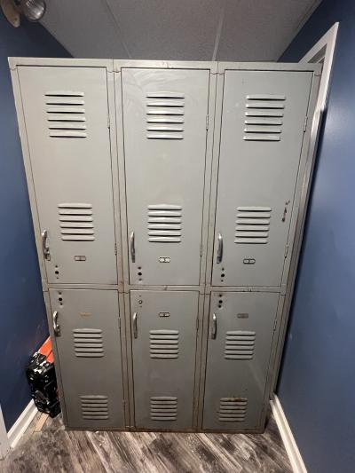 ART DECO ERA STEEL LOCKERS