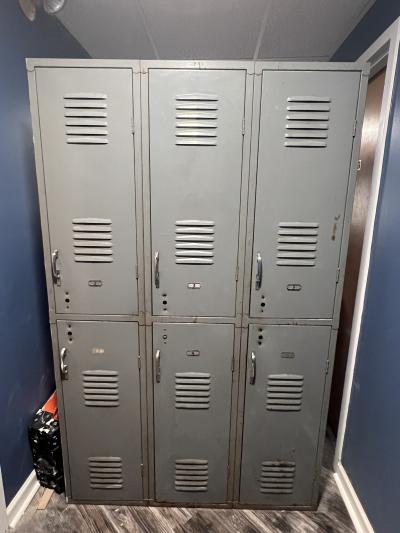 ART DECO ERA STEEL LOCKERS