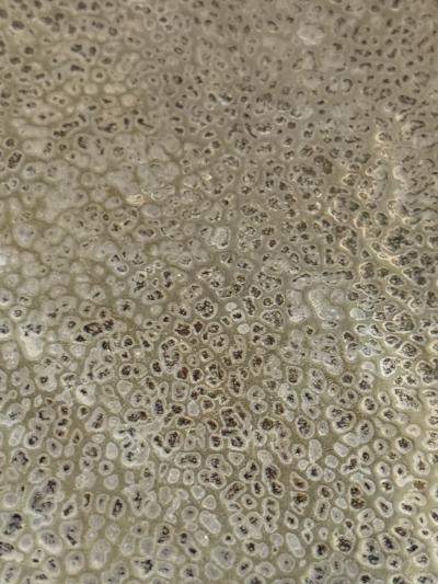 ART DECO HAMMERED SILVERPLATE THREE FOOTED BOWL