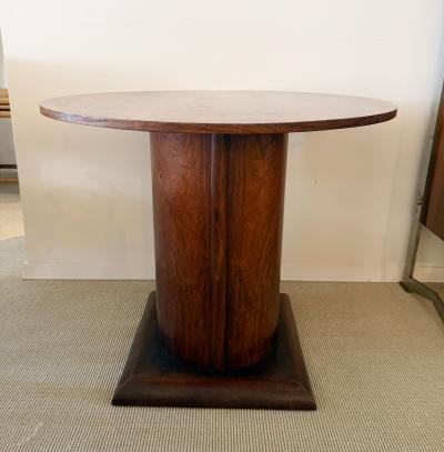 ART DECO PEDESTAL TABLE