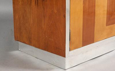 ART DECO PERIOD SUNBURST DESIGN BAR CABINET