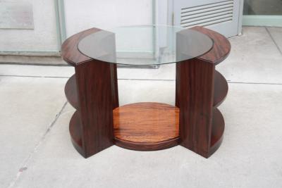 ART DECO SIDE TABLE BY PHILLIPPE PETIT