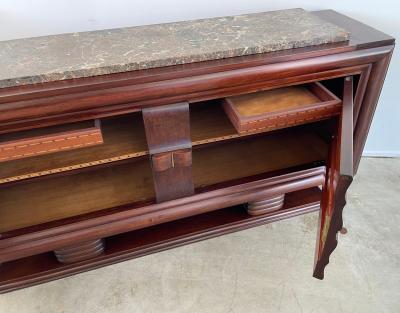 ART DECO SIDEBOARD WITH MARBLE