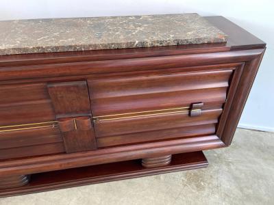 ART DECO SIDEBOARD WITH MARBLE