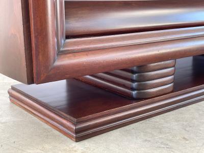 ART DECO SIDEBOARD WITH MARBLE