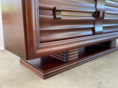 ART DECO SIDEBOARD WITH MARBLE