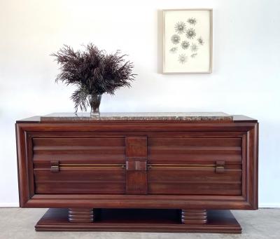 ART DECO SIDEBOARD WITH MARBLE