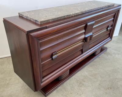 ART DECO SIDEBOARD WITH MARBLE