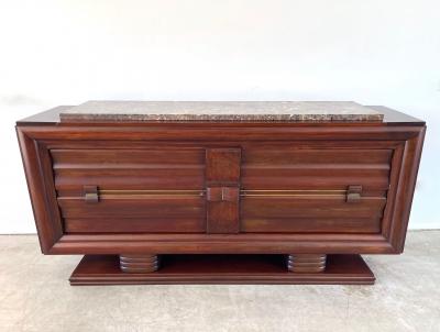 ART DECO SIDEBOARD WITH MARBLE