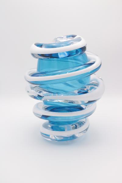 ART GLASS VASE BY MARTIN POTSCH