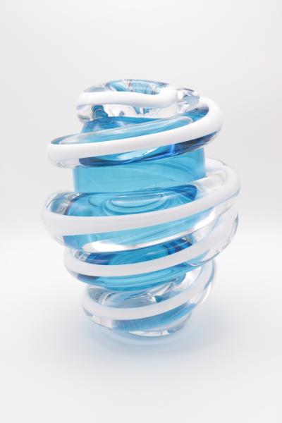 ART GLASS VASE BY MARTIN POTSCH