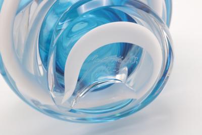 ART GLASS VASE BY MARTIN POTSCH