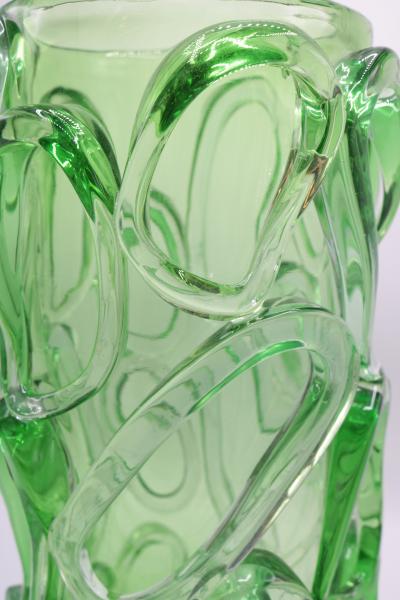 ART GLASS VASE BY MARTIN POTSCH