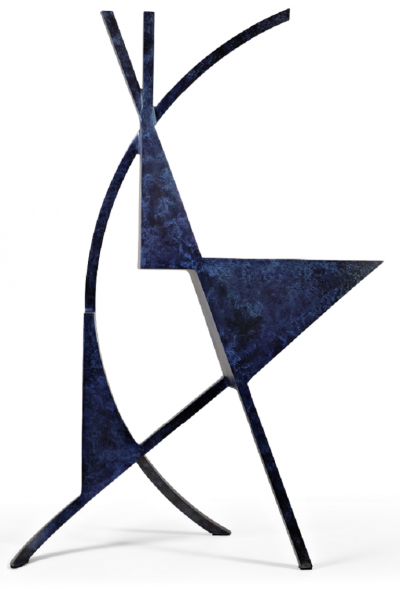 ARTHUR CARTER Three Triangles with an Arc Two Chords I 2019