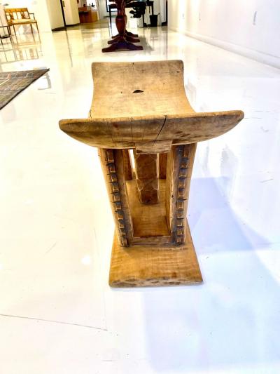ASHANTI WOOD STOOLS WEST AFRICA GHANA
