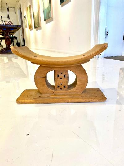 ASHANTI WOOD STOOLS WEST AFRICA GHANA