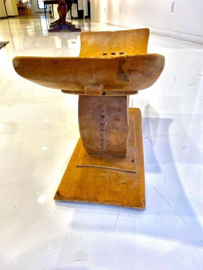 ASHANTI WOOD STOOLS WEST AFRICA GHANA