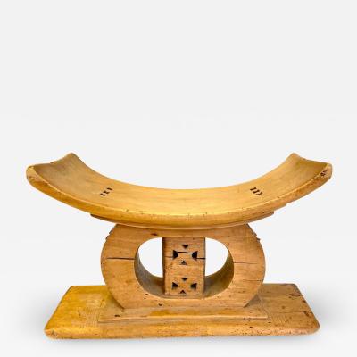 ASHANTI WOOD STOOLS WEST AFRICA GHANA