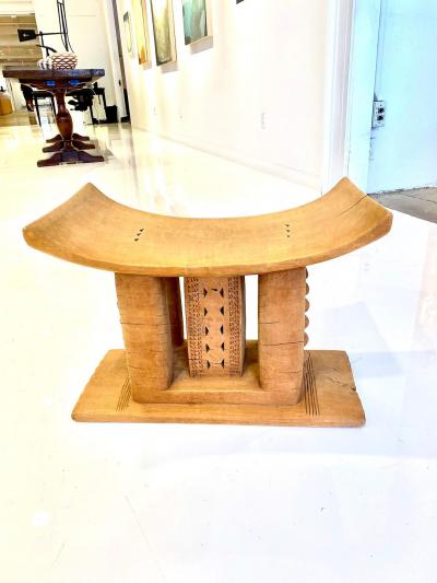 ASHANTI WOOD STOOLS WEST AFRICA GHANA
