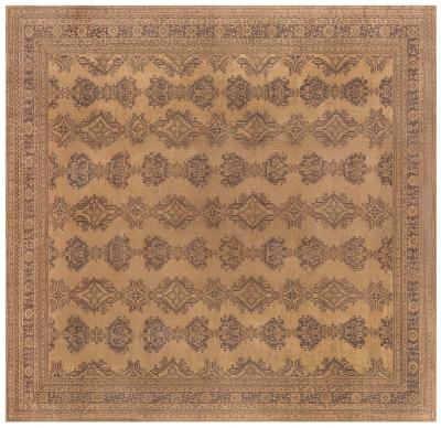 AUTHENTIC 1900S OVERSIZED TURKISH OUSHAK RUG