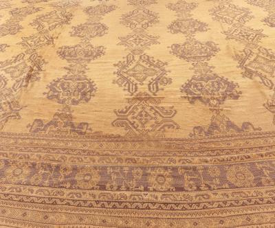 AUTHENTIC 1900S OVERSIZED TURKISH OUSHAK RUG