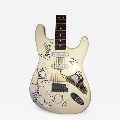 AUTOGRAPHED OASIS ELECTRIC GUITAR