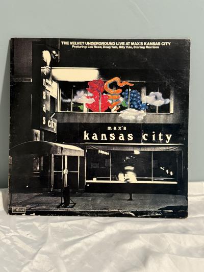 AUTOGRAPHED VEVET UNDERGROUND MAXS KANSAS CITY ALBUM