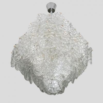 AV Mazzega 1960S VINTAGE ITALIAN DESIGN CHANDELIER BY AV MAZZEGA