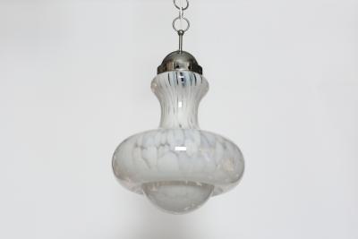 AV Mazzega Murano glass ceiling pendant by Mazzega attributed