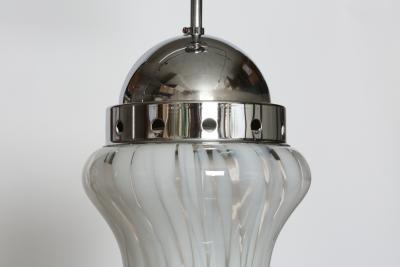 AV Mazzega Murano glass ceiling pendant by Mazzega attributed