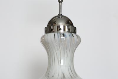 AV Mazzega Murano glass ceiling pendant by Mazzega attributed