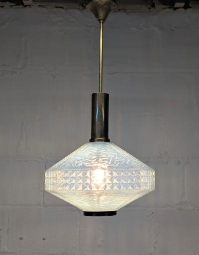 AV Mazzega Rare 1960s Italian Murano Glass Pendant Lamp by AV Mazzega