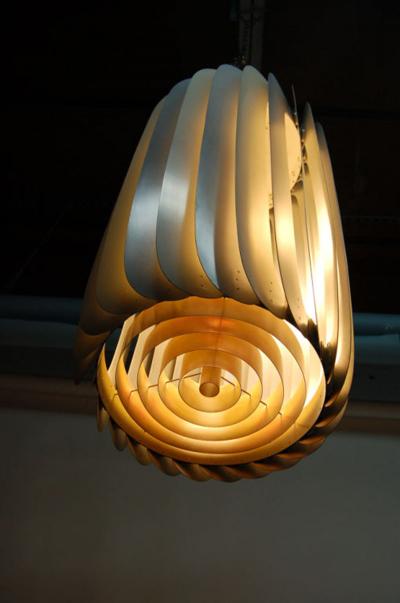 Aage Herlow Monumental Ceiling Lamp
