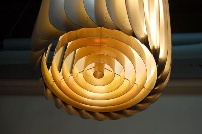 Aage Herlow Monumental Ceiling Lamp