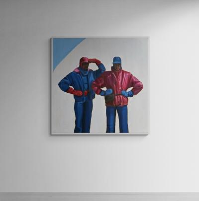 Aaron Hazel Pink Blue