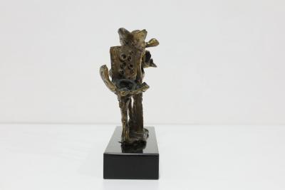 Abbott Pattison Abbott Pattison Patinated Bronze Sculpture Signed on Marble Base