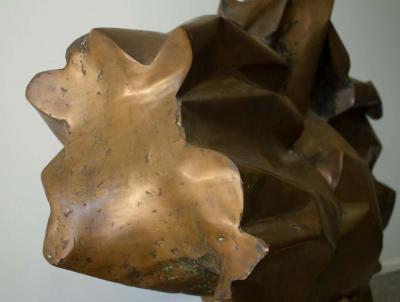 Abbott Pattison Abbott Pattison Sculpture Abstract Bronze Titled Flight 1977 Large Scale