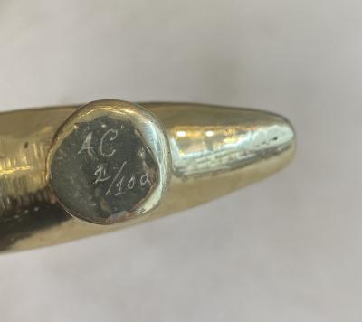 Abel C rcamo Arctic Fox sculpture