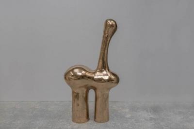 Abel C rcamo Llama chair sculpture