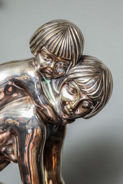 Abel R Philippe French Art Deco Bronze by Abel R Philippe