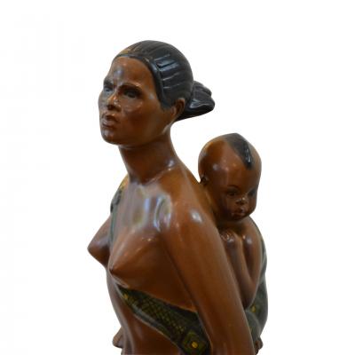 Abele Jacopi Abele Jacopi Ceramiche Lenci Abyssinian Mother 30s