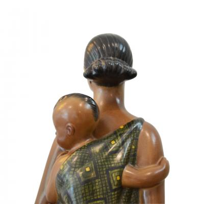 Abele Jacopi Abele Jacopi Ceramiche Lenci Abyssinian Mother 30s