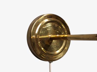 Abo Randers Danish Modern Wall Sconces Brass Denmark 1980s