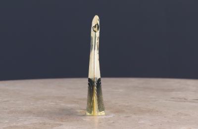 Abraham Palatnik Abraham Palatnik Lucite Optic Art Swan Sculpture