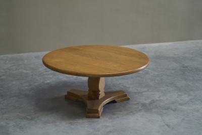Abraham Sprij Abraham Sprij Siegfried Coffee Table in Solid Oak The Netherlands 1960s