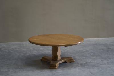 Abraham Sprij Abraham Sprij Siegfried Coffee Table in Solid Oak The Netherlands 1960s