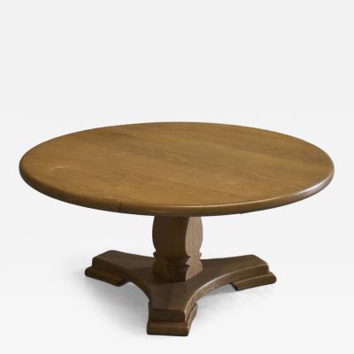 Abraham Sprij Abraham Sprij Siegfried Coffee Table in Solid Oak The Netherlands 1960s