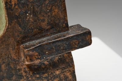 Abstract Ceramic Table Lamp France 1960s