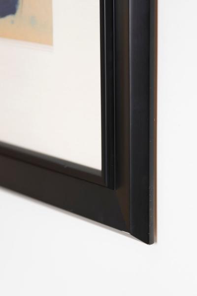 Abstract Expressionist New York School Blue Bull Painting Signed and Dated 1959